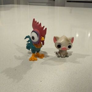 Moana Pua and Hei Hei Figurine Set